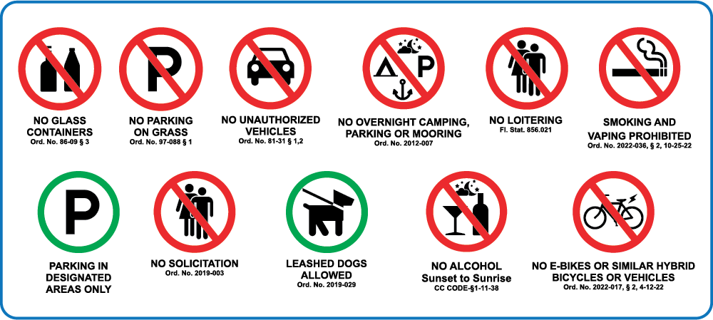 Harbour Heights Park Rules 