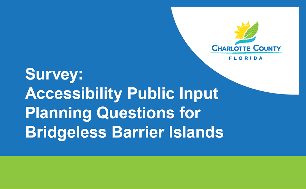 Bridgeless Barrier Island Survey